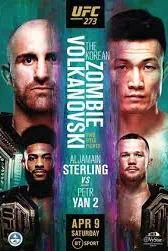 UFC 273 Poster