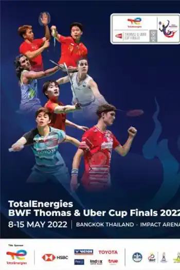 Piala Thomas & Uber 2022 Poster