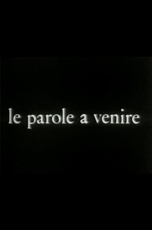 Le parole a venire Poster