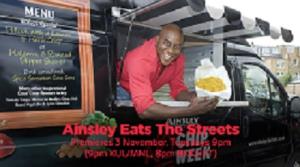 Ainsley Eats The Streets Poster