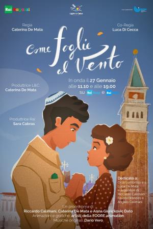 Foglie al vento Poster
