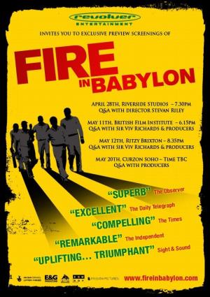 Fire in Babylon Poster